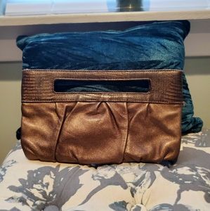 BCBG Max Azria Bronze Clutch